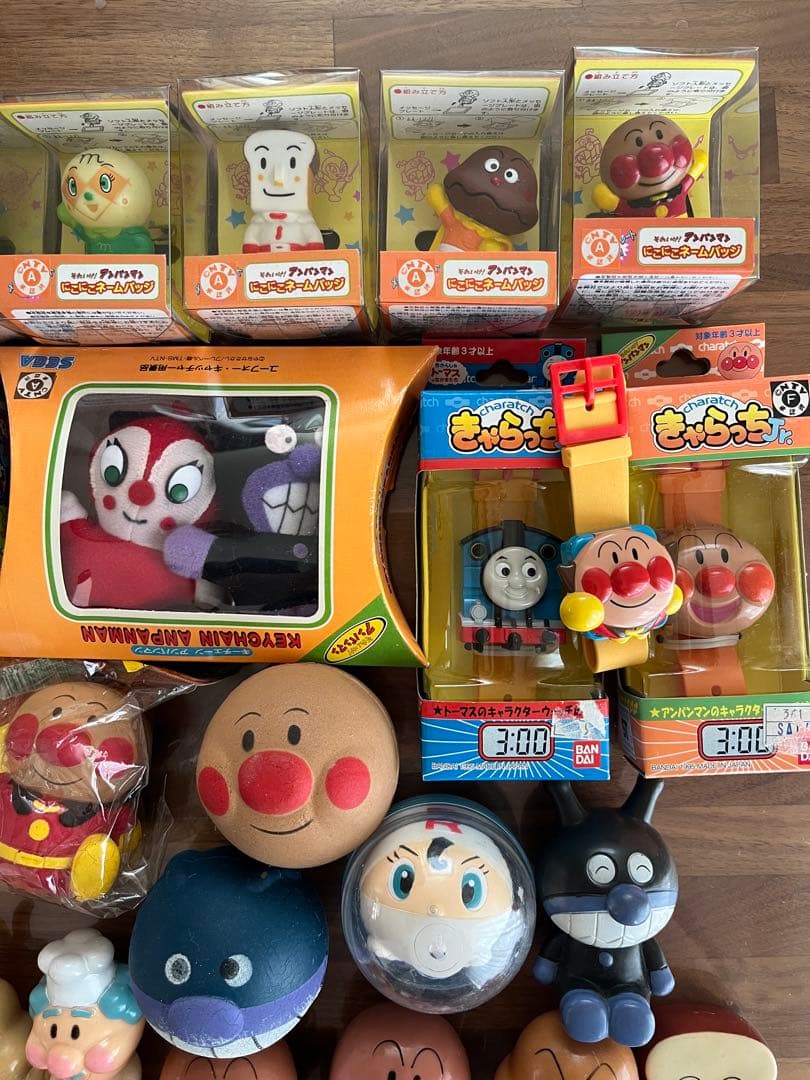 値下げ　超レア　アンパンマン 人形　フィギュアセット　昭和レトロ　やなせたかし