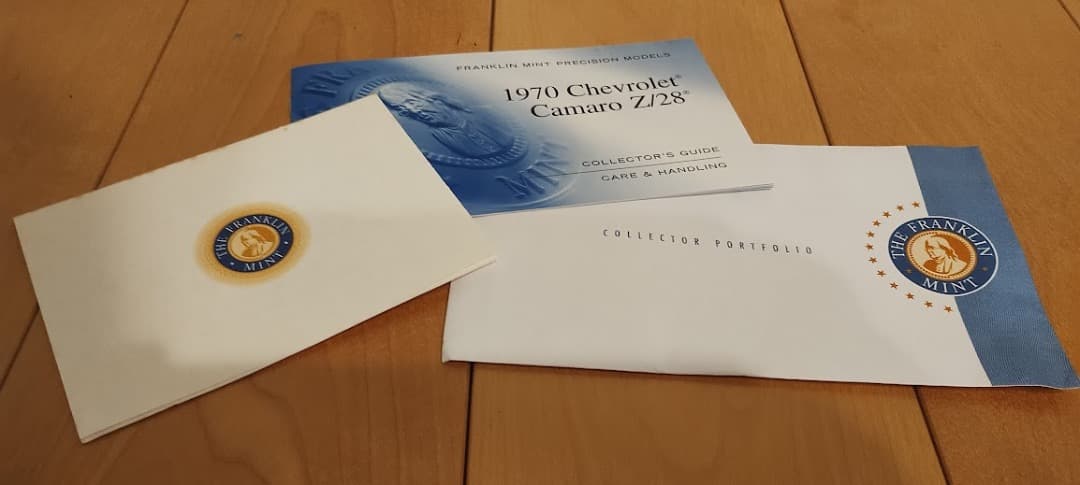 1/18 フランクリンミント 1970 シボレーカマロ CAMARO
