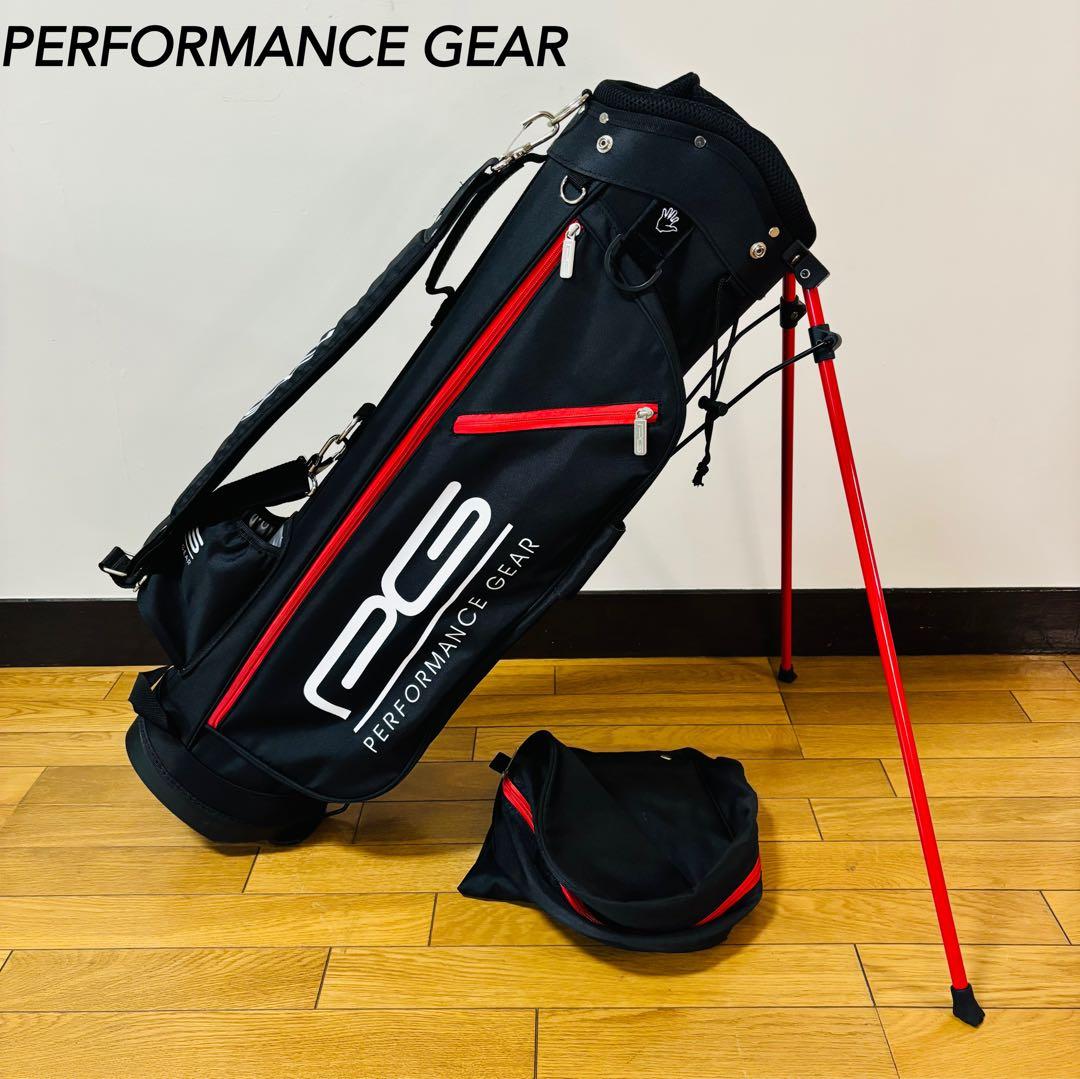 美品　PERFORMANCE GEAR ゴルフキャディーバックスタンド式