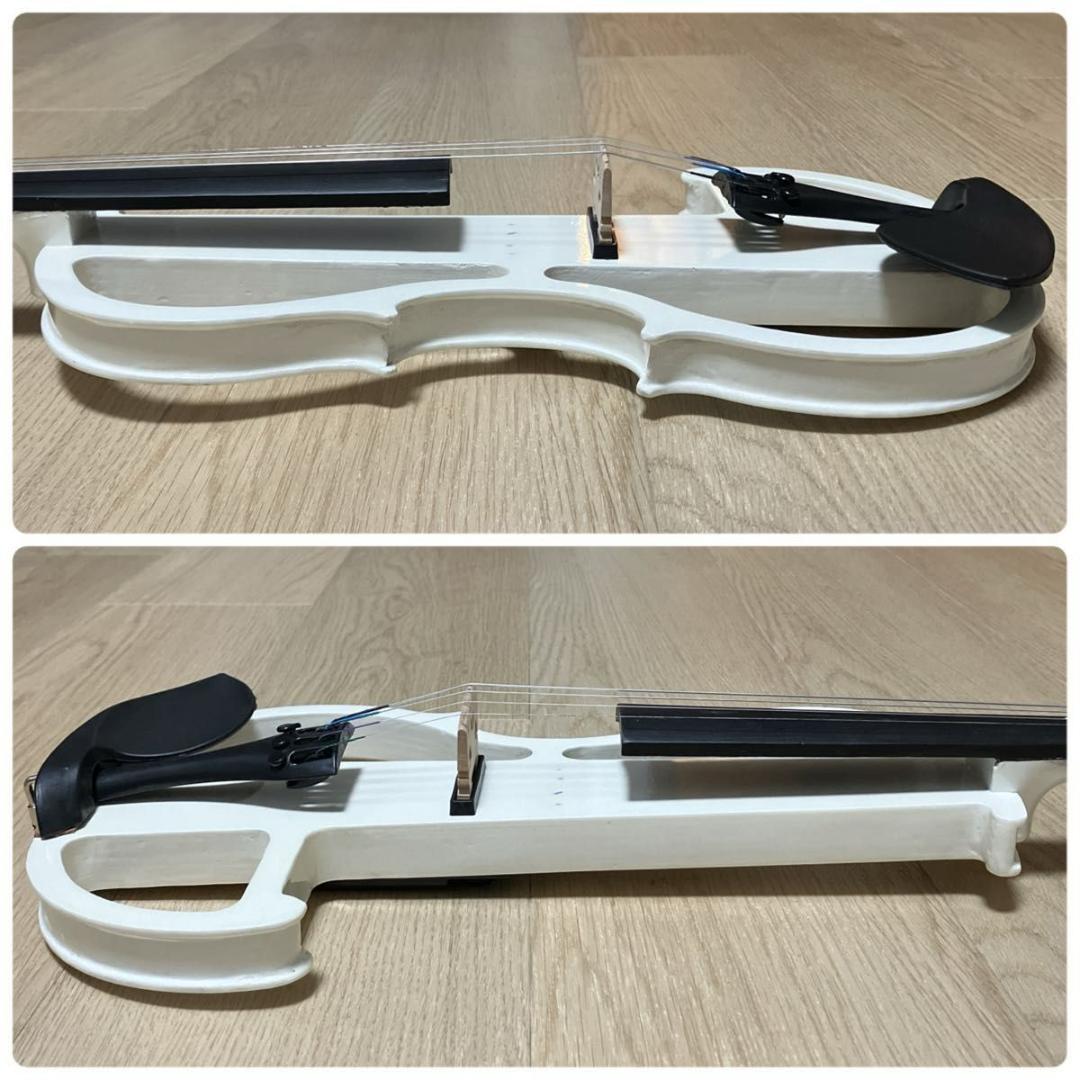 HVPV30 サイレントバイオリン 4/4 ケース・弓付き 通電音出し確認済み