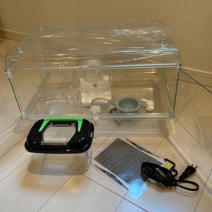 グラスハーモニー450 床材 砂  ヒーター