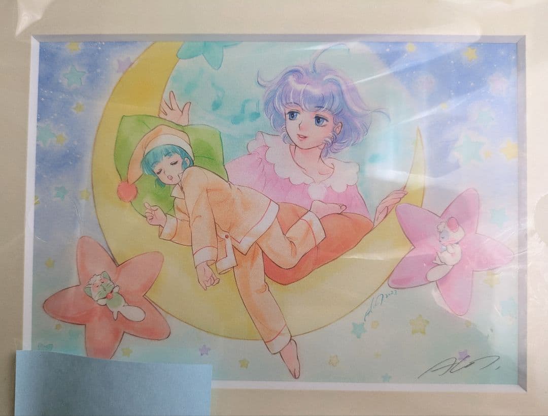 魔法の天使 クリィミーマミ　2024年『パジャマのままで』高田明美　複製原画