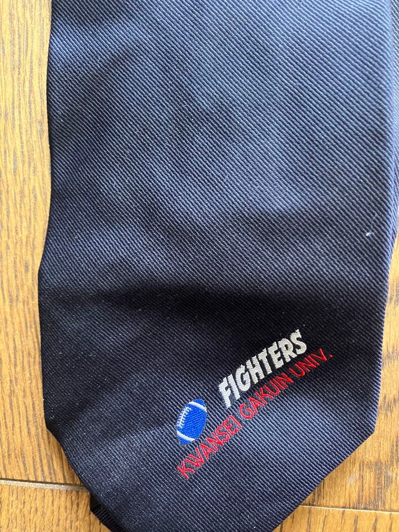 【激レア】関西学院大学ファイターズ　ネクタイ　部員配布　アメフト　関学