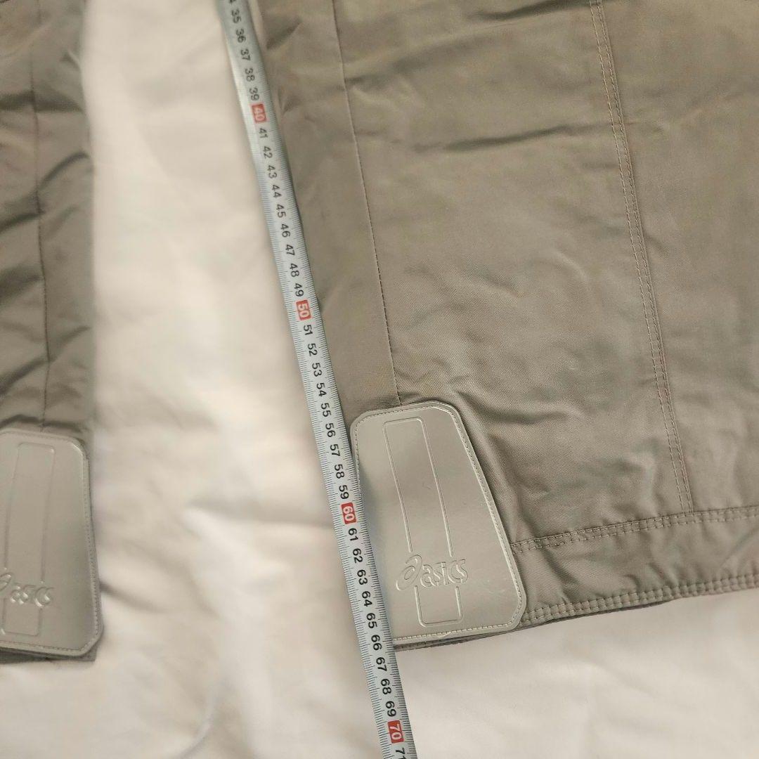 ASICS アシックス スキーウェア 上下セット ネイビー×グレー 雪山 防寒