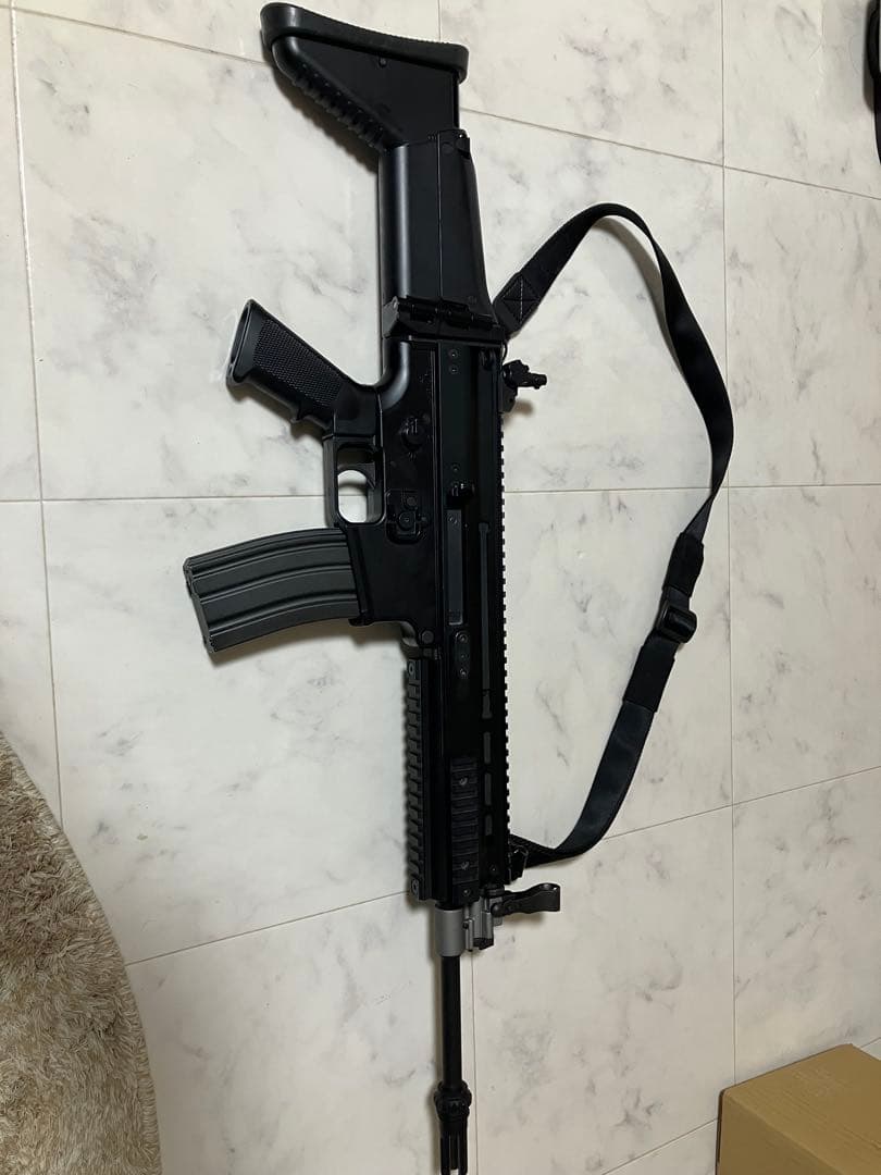 東京マルイ次世代電動ガン スカー(SCAR-L)ブラック ジャンク・中古品セット