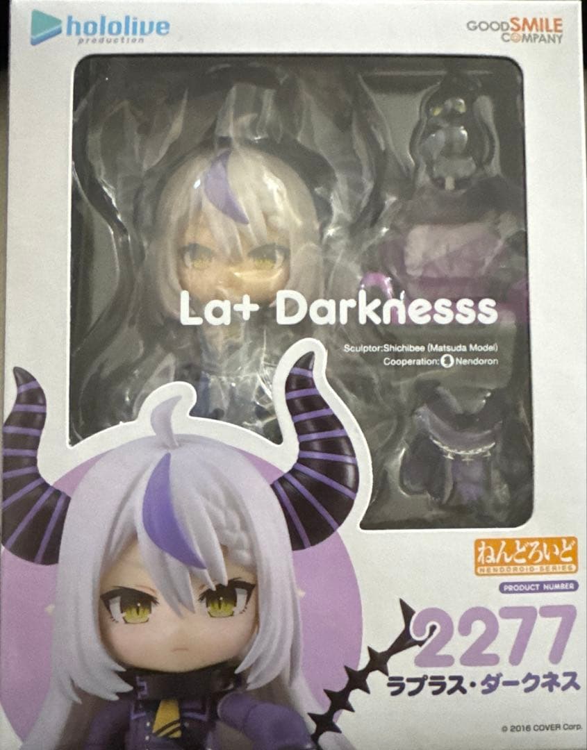 【未開封】ねんどろいど星街すいせい.猫又おかゆ.戌神ころね.ラプラス・ダークネス