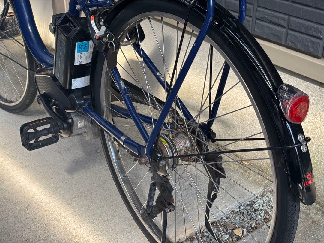 【きゃん】【引取り希望】YAMAHAPAS Natura電動アシスト自転車