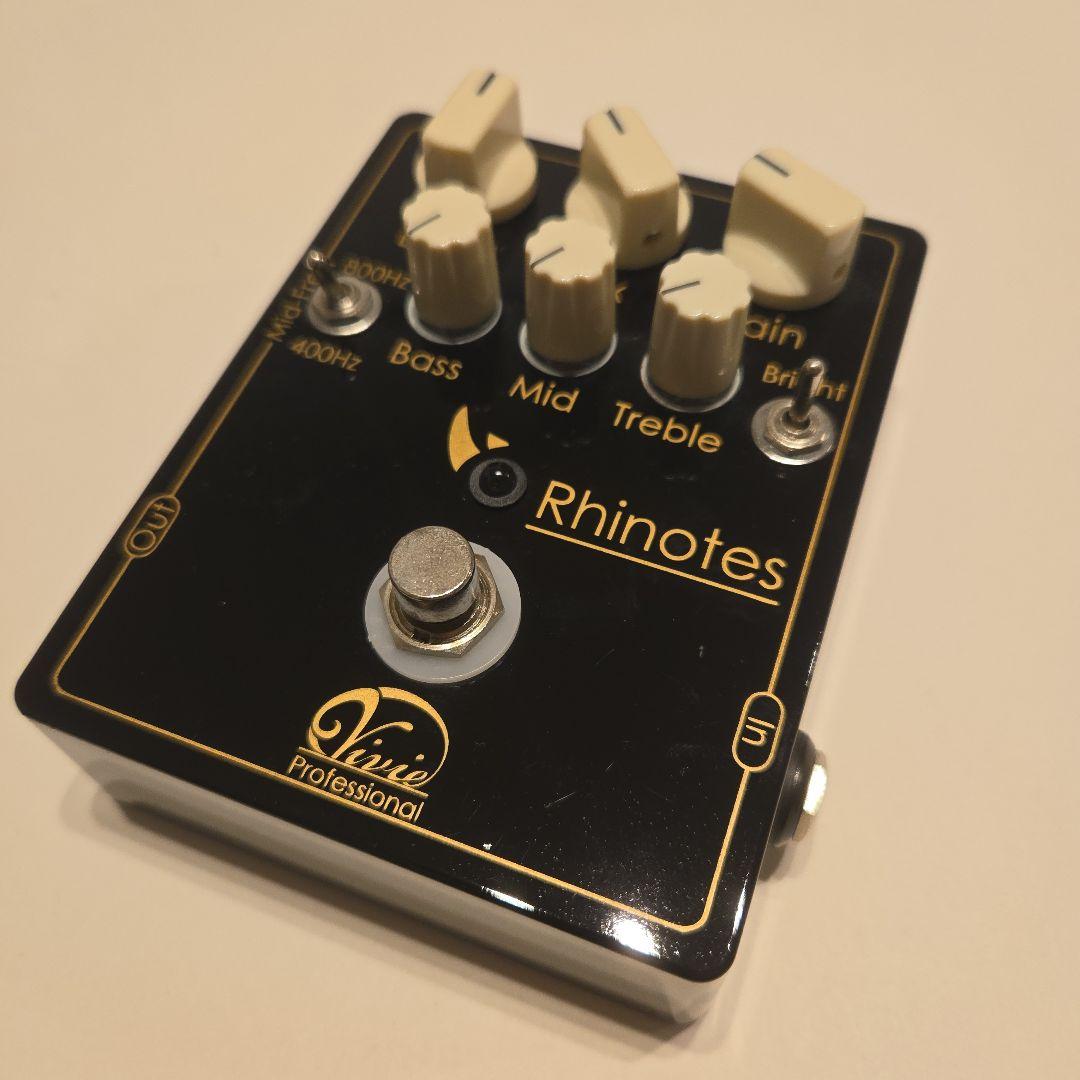 Vivie Rhinotes　ベース用　オーバードライブペダル(本体のみ)