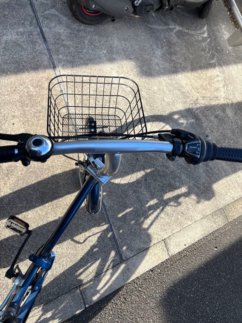 値下げ！！cymo compact 折りたたみ自転車 青