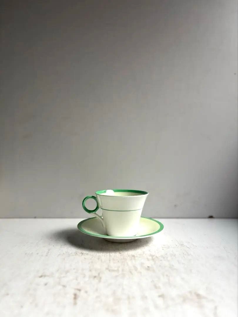 838 英国アンティーク Shelley シェリー カップ&ソーサー 2点組