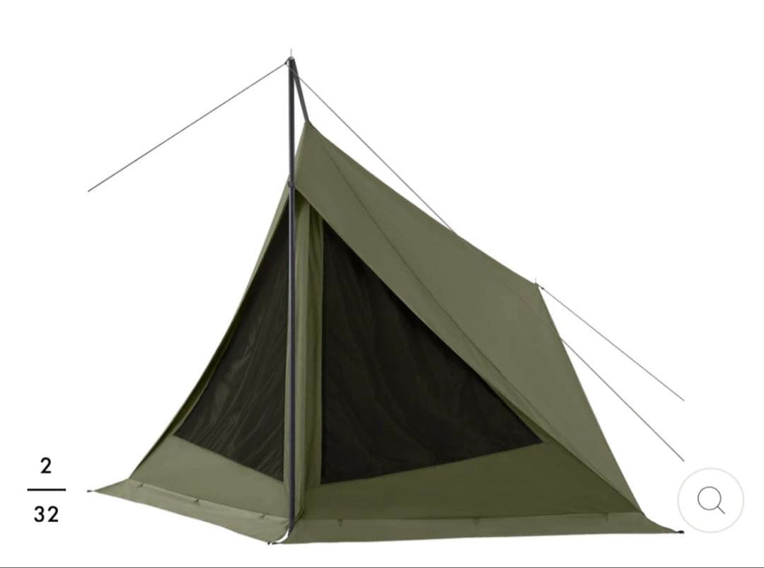 TOKYO CRAFTS ダイヤフォートTC カーキ　ソロテント