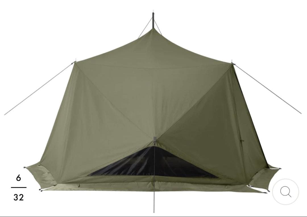 TOKYO CRAFTS ダイヤフォートTC カーキ　ソロテント