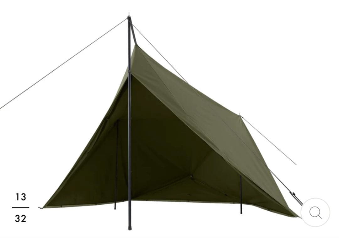 TOKYO CRAFTS ダイヤフォートTC カーキ　ソロテント