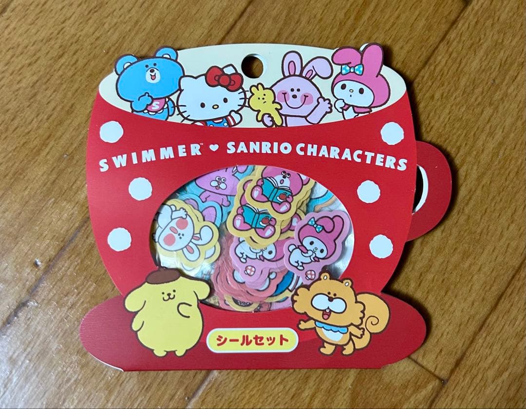 サンリオシールまとめ売り　73枚