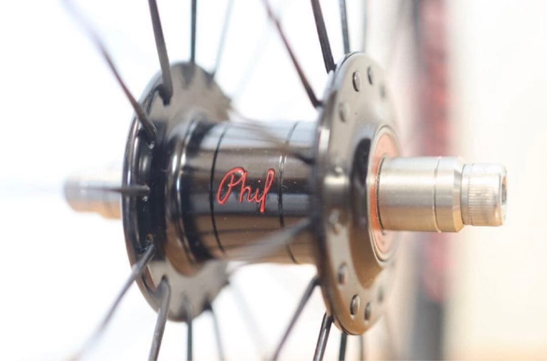 PHILWOOD ブロンプトン フロント ホイール ブルーラグ サーリー