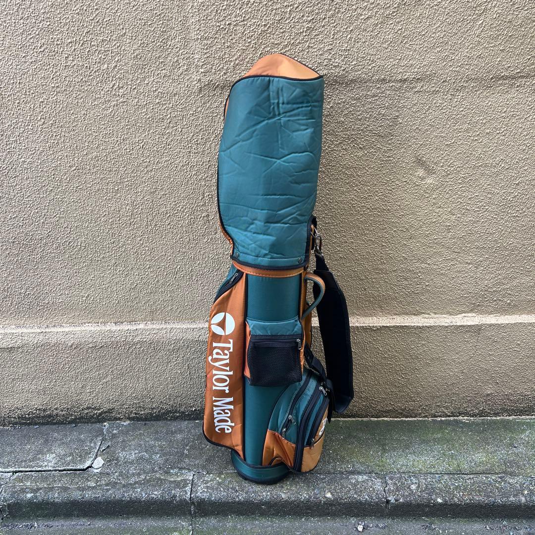 Taylor Made キャディバッグ オレンジ グリーン　ビンテージ