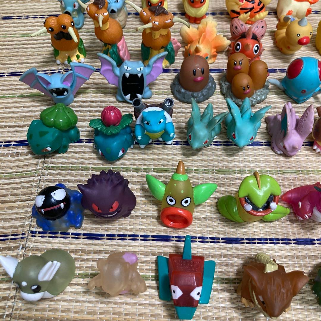 【ジャンク】ポケモン　ソフビ指人形　初期