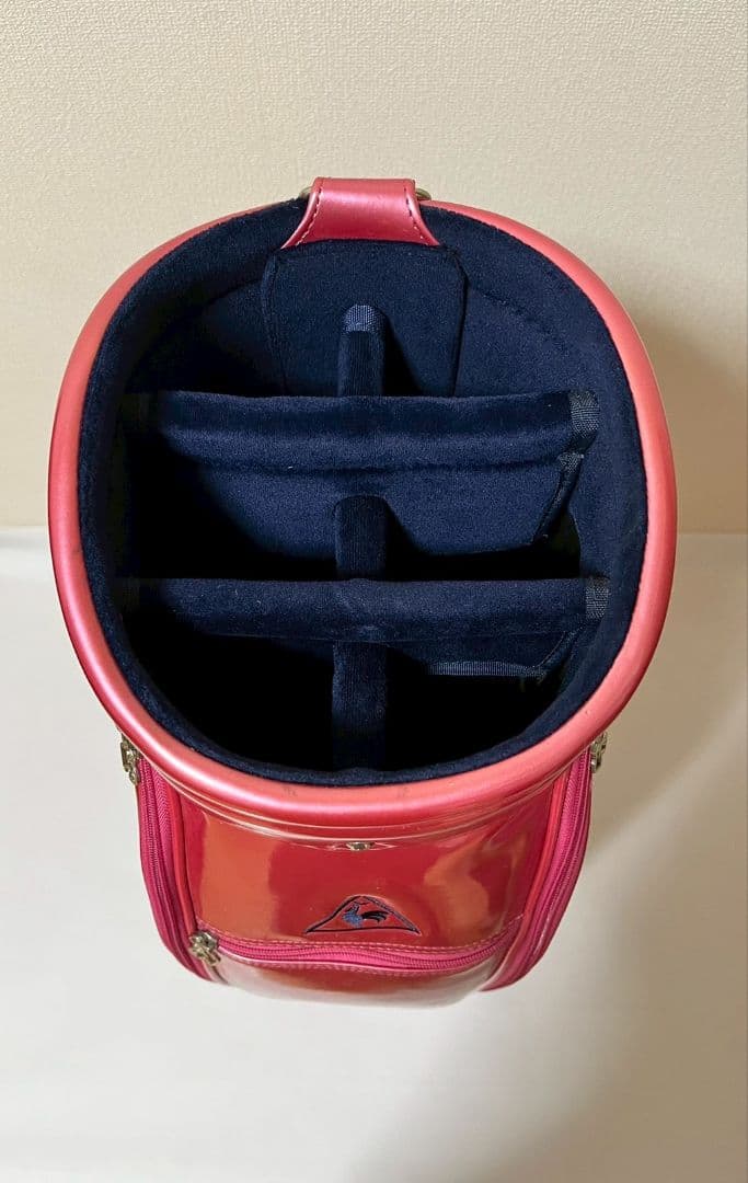 美品　ゴルフ　キャディバッグ　ルコック ピンク