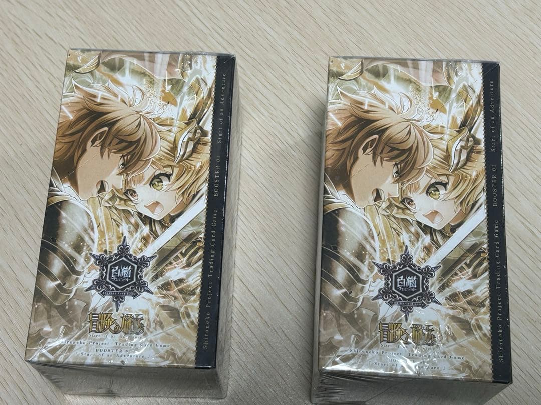 【新品未開封】 白猫tcg 第一弾 box 2個セット