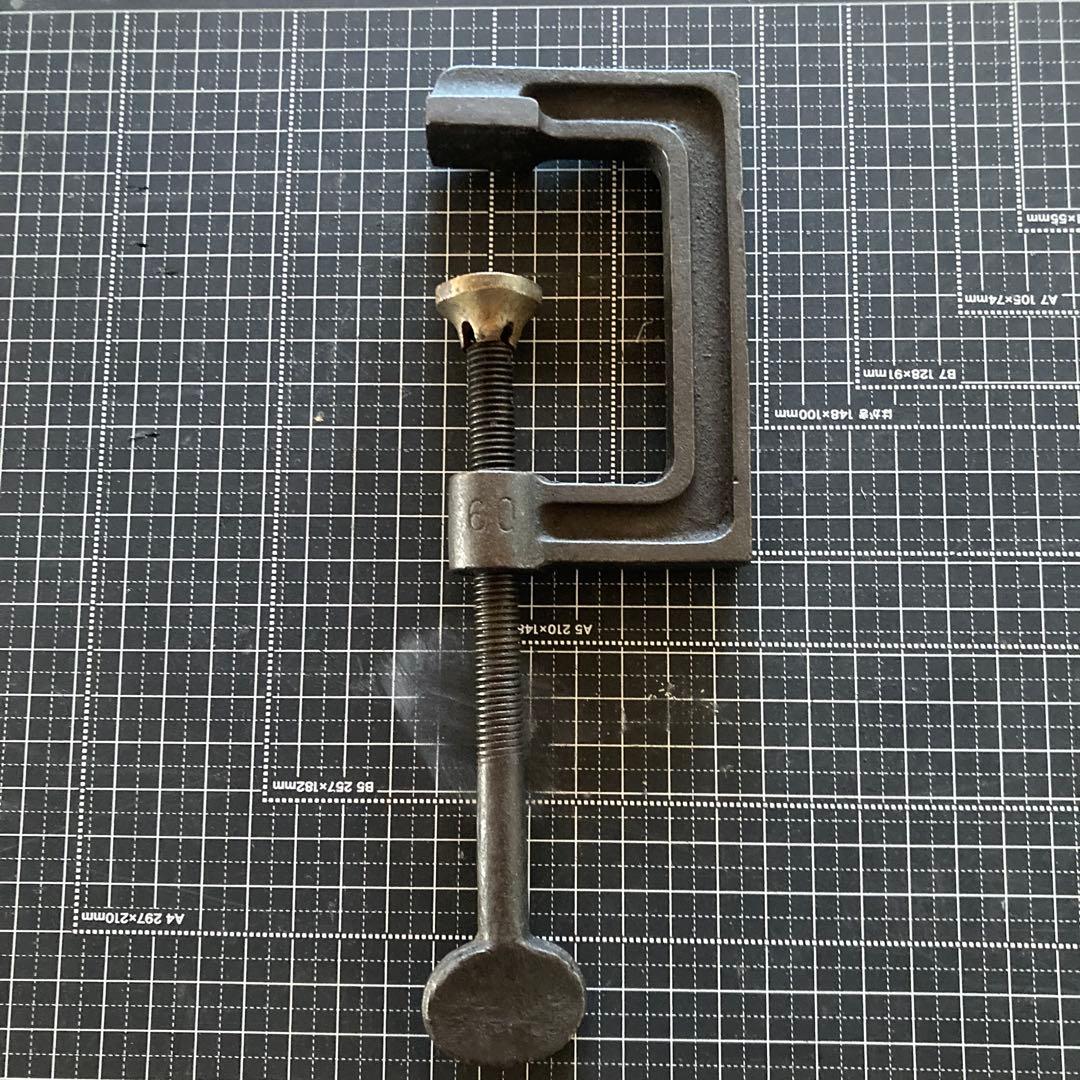 フランス製インダストリアルクランプビンテージ　作業用1940年代　アトリエ