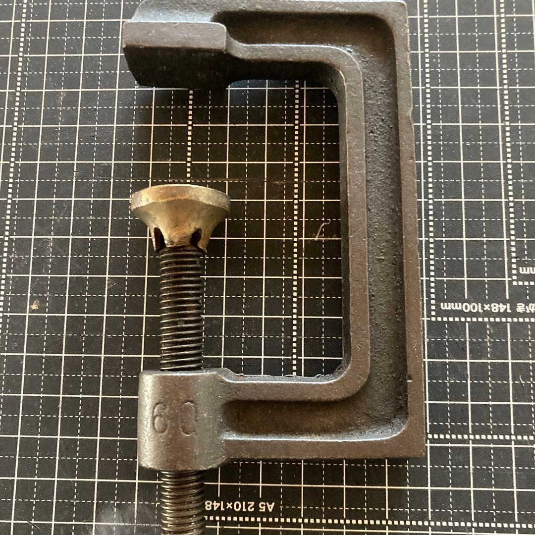フランス製インダストリアルクランプビンテージ　作業用1940年代　アトリエ
