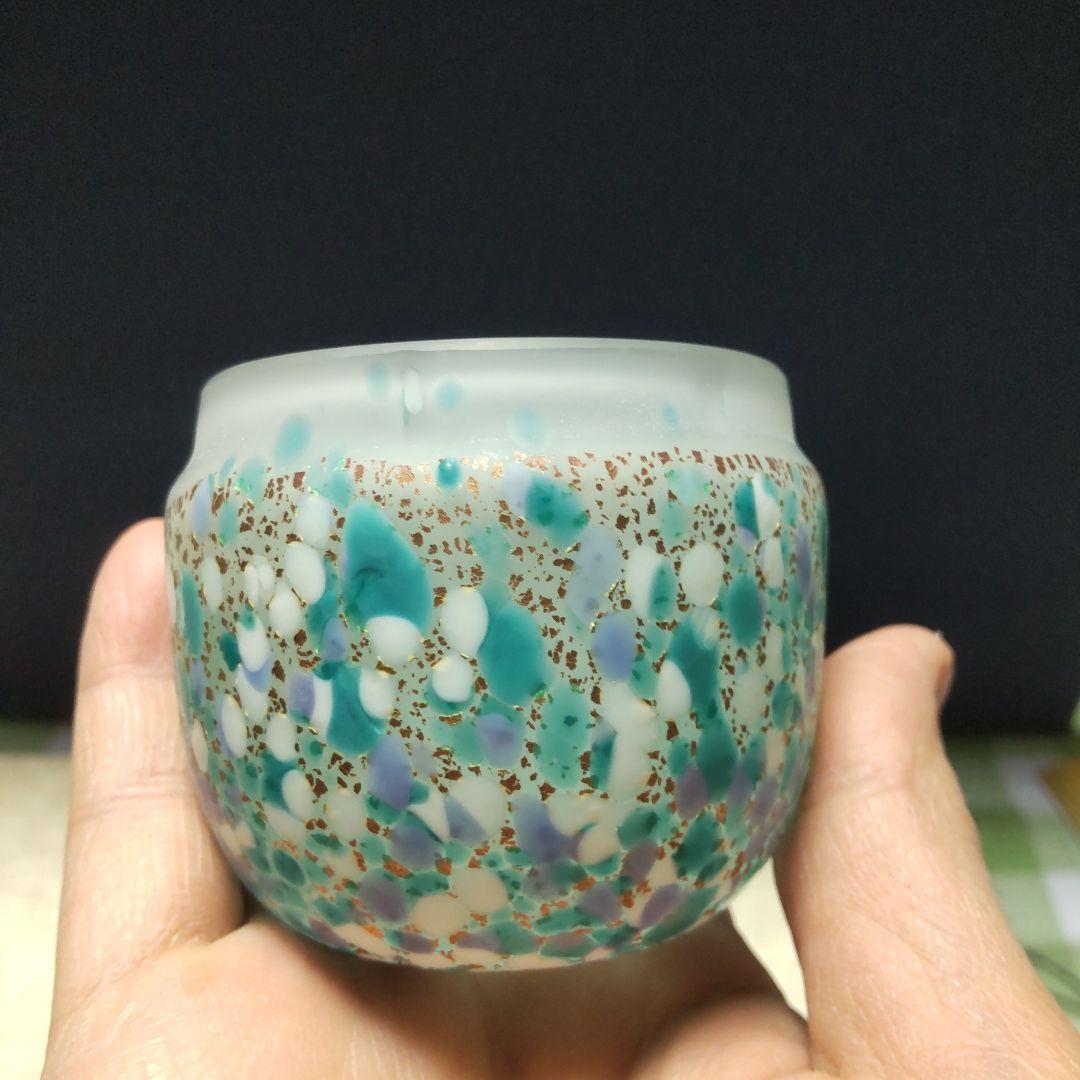 茶道具　津軽びいどろ　なつめ