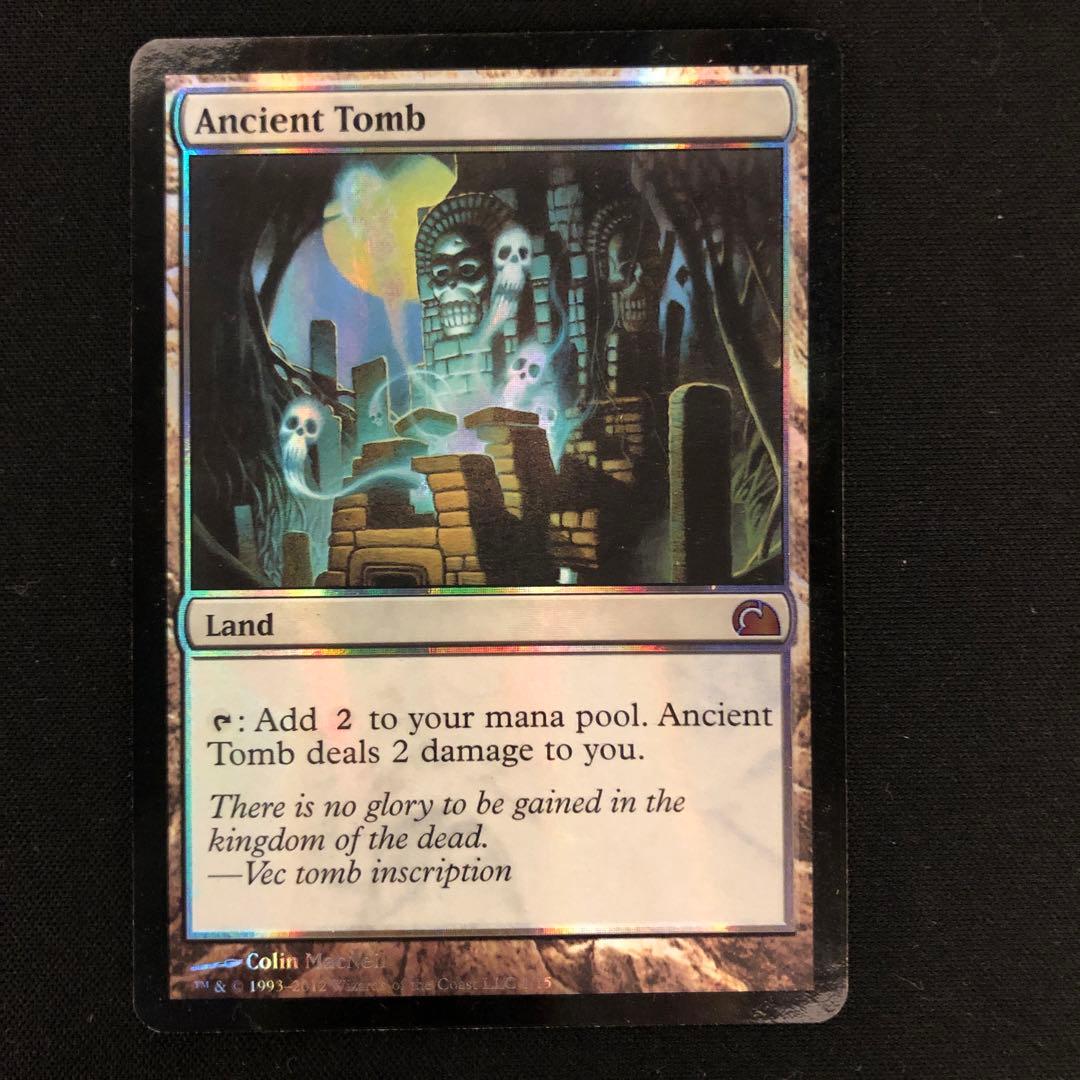 古えの墳墓　foil 4枚　mtg