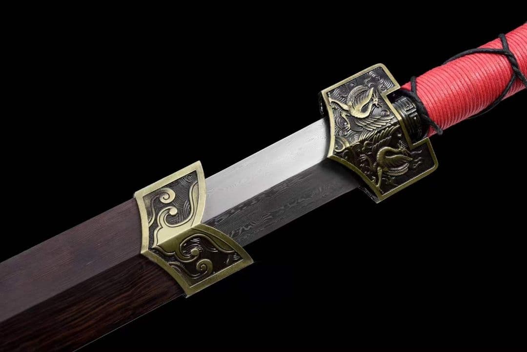 青古四獣漢剣20230470 古兵器 武具　刀装具　日本刀　模造刀 居合刀