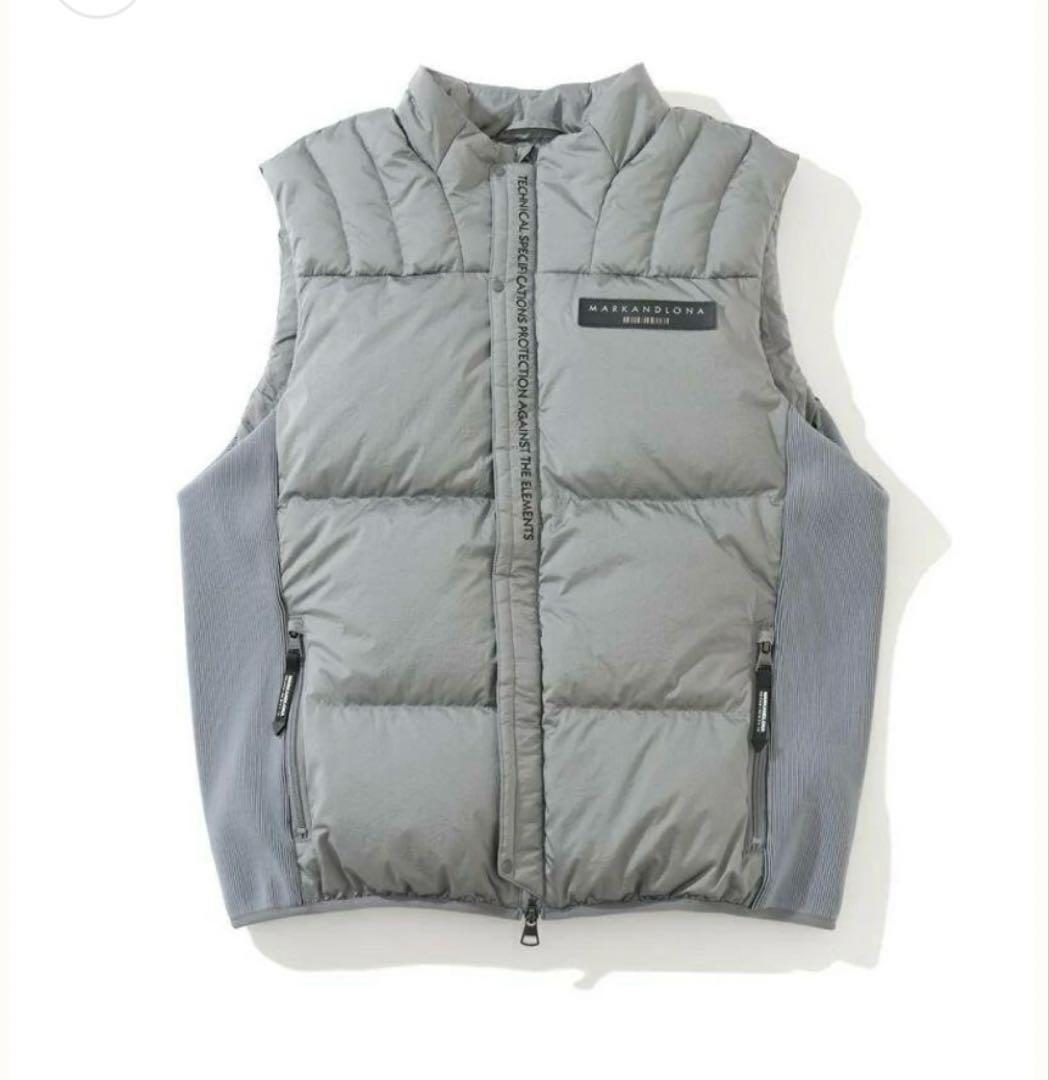 マークアンドロナ　ダウンベスト　【美品】