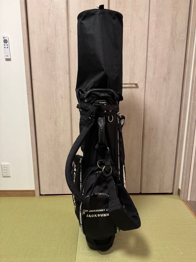 JACKBUNNY ブラック キャディバッグ