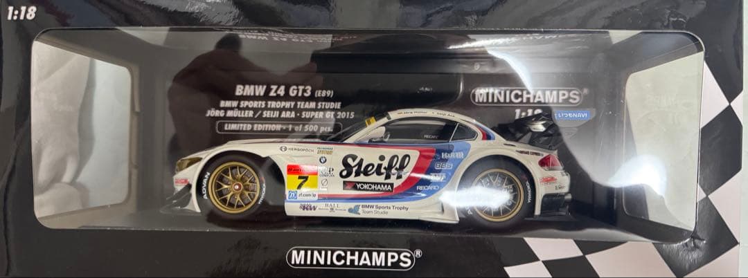 早い者勝ち超希少スタディ Z4 GT3 (E89) 限定品ミニカー1/18