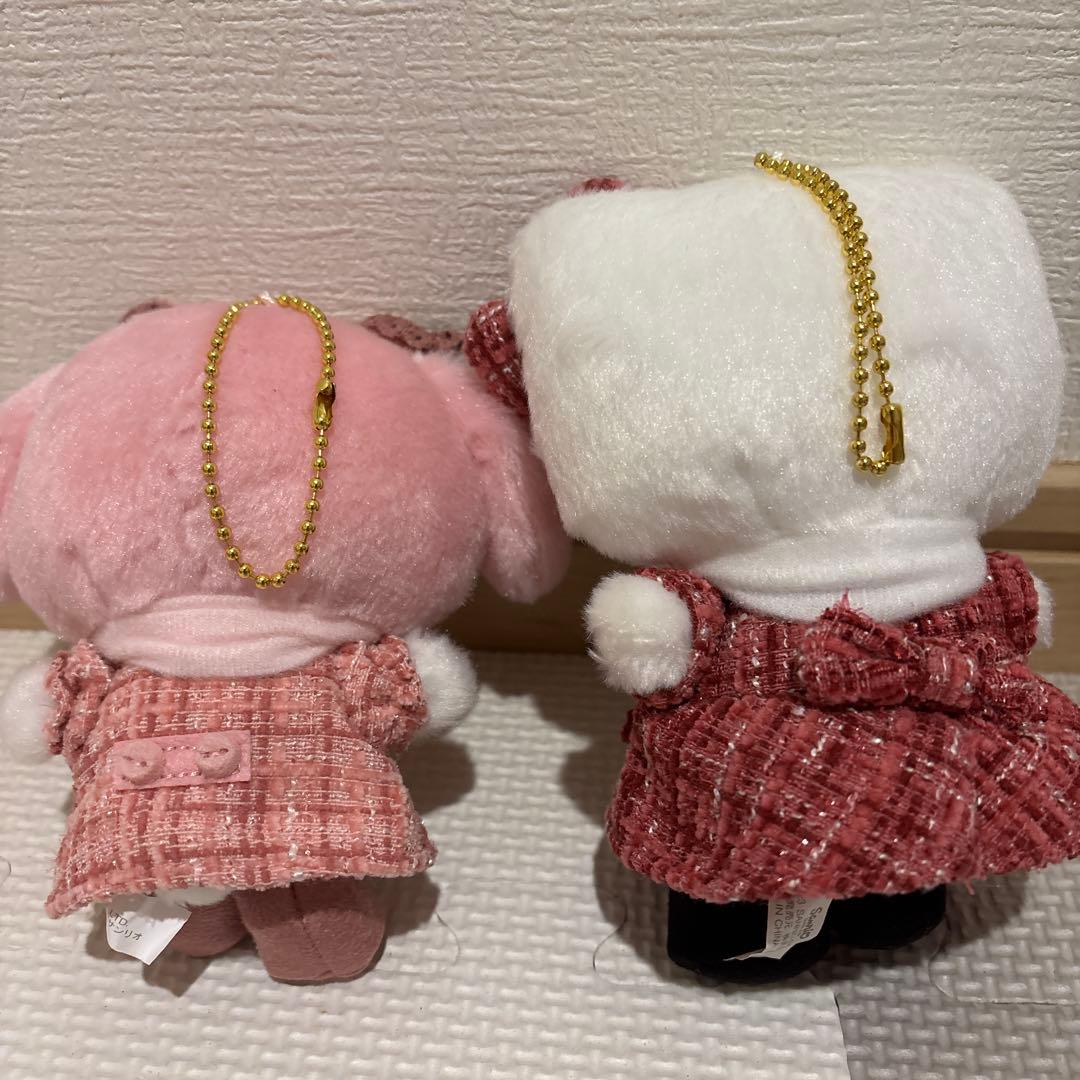 新品タグ付き 冬のおめかしデザインシリーズ マイメロディぬいぐるみ