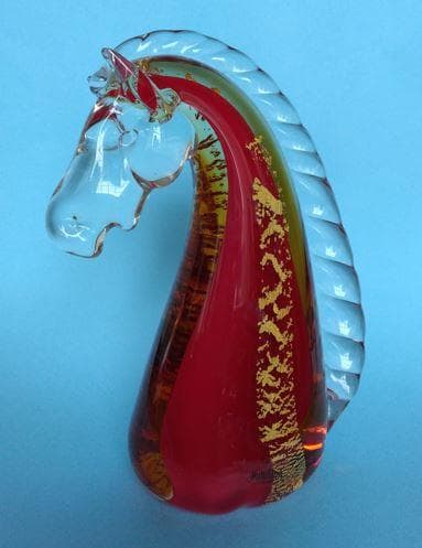 郷土玩具シリーズ27「 ＃ガラス工芸 」 馬像