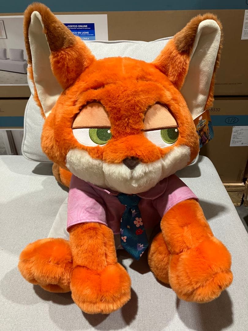 ズートピア2 　ジュディ ニック ぬいぐるみ　コストコ　ブランケット　ディズニー