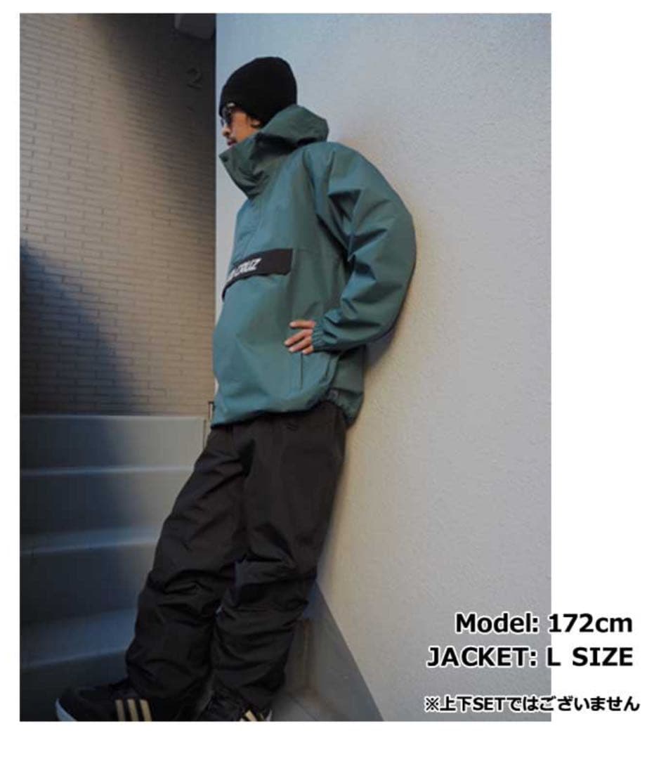 AA(ダブルエー)×サンタクルーズ　スノーアノラック(タグ付き)