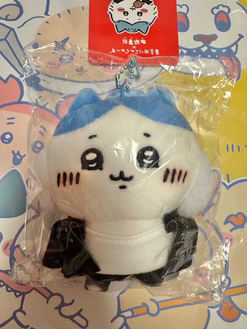 ちいかわ　東京卍リベンジャーズ　ハチワレマスコット　佐野万次