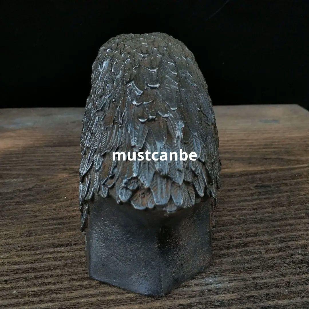 鉄器 鷹頭 書房 デスク 本棚 玄関 茶台 装飾品 工芸品 置物