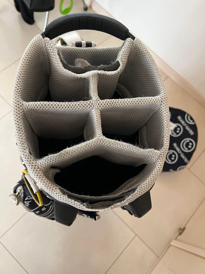 PEARLY GATES キャディバッグ スタンド式スマイル