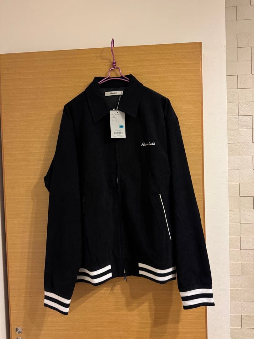 Russeluno ブラック ジップアップジャケット サイズ5