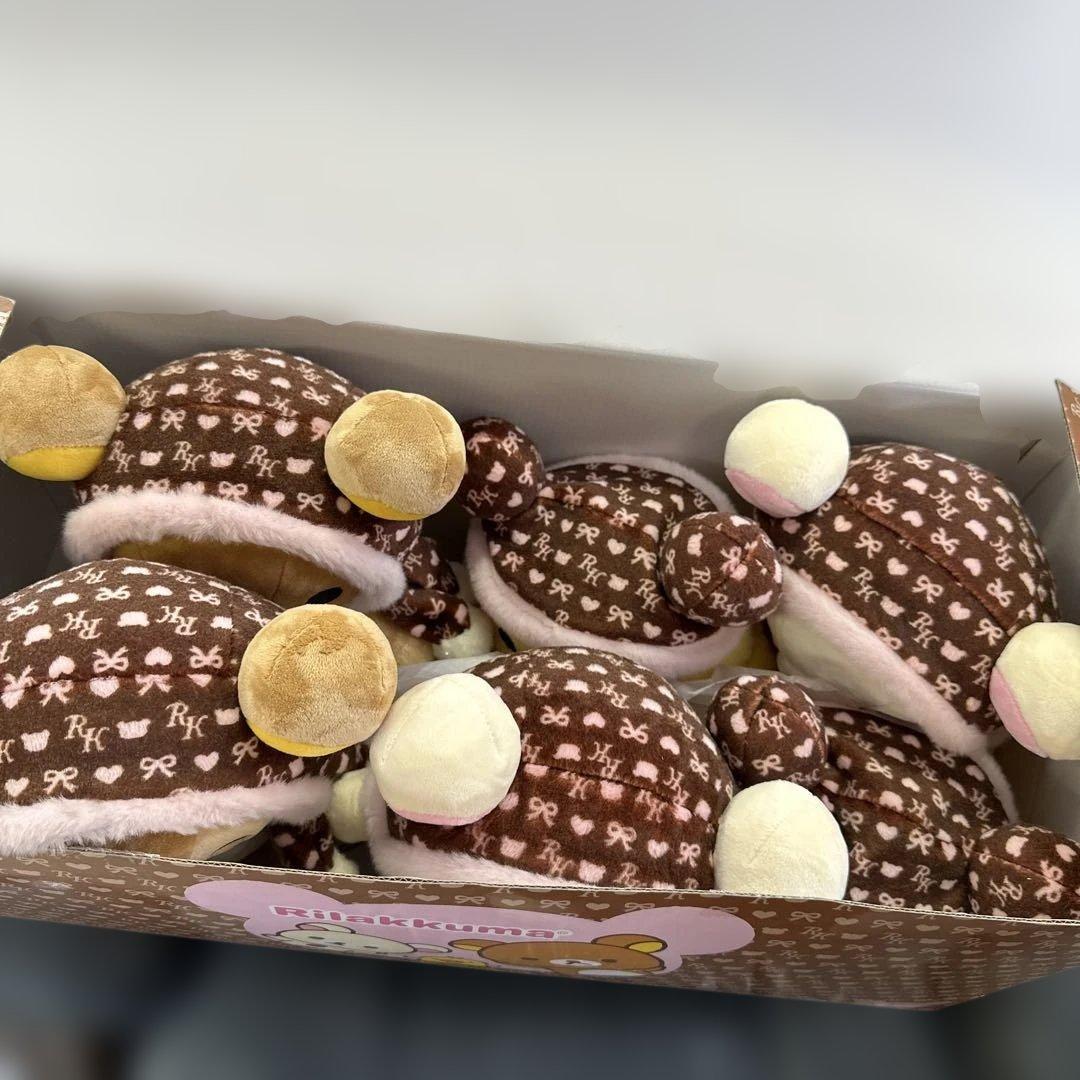 【レア】リラックマ ぬいぐるみ 6個セット　全3種　コリラックマ　キイロイトリ