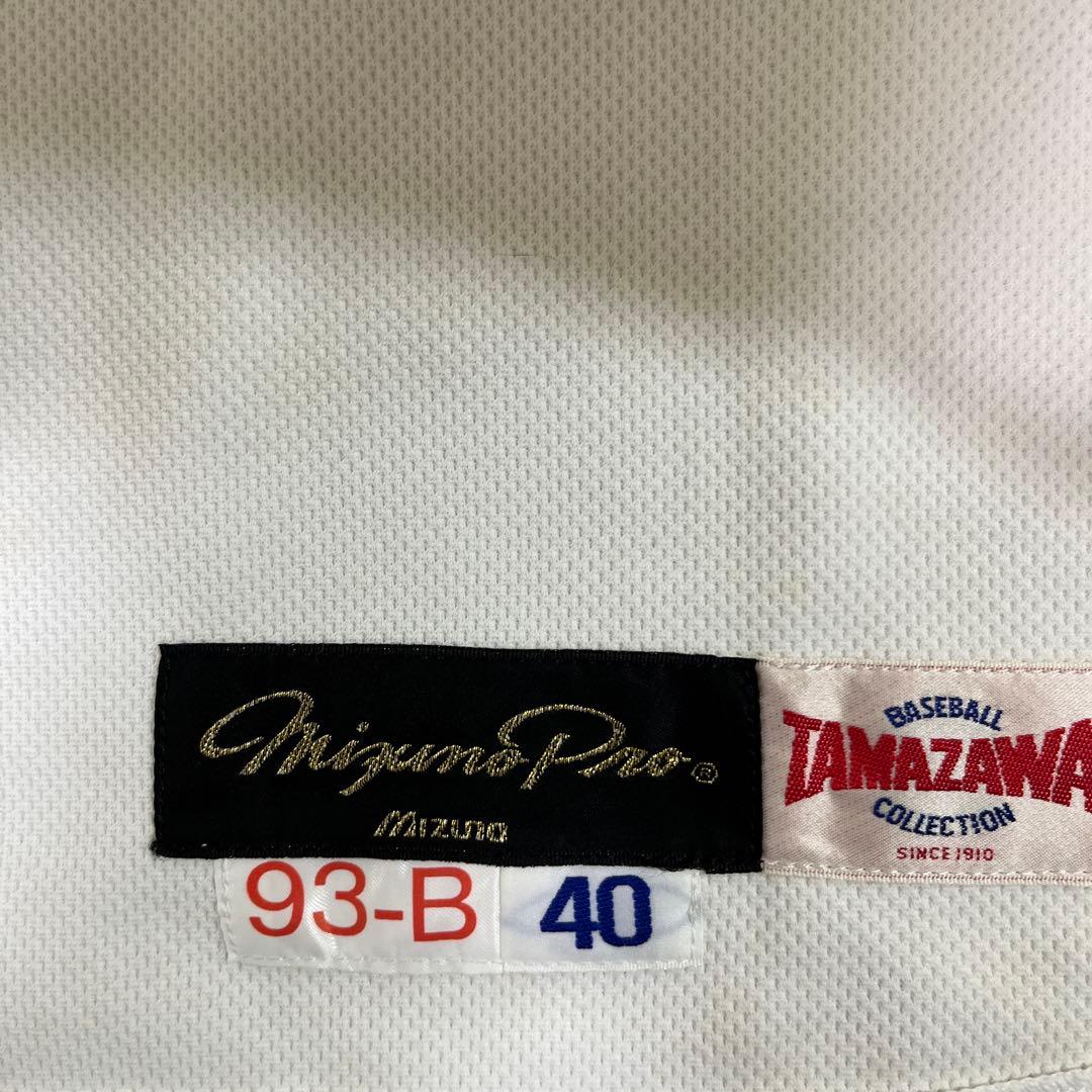 中日ドラゴンズ　南牟礼　実使用ホームユニフォーム　上下