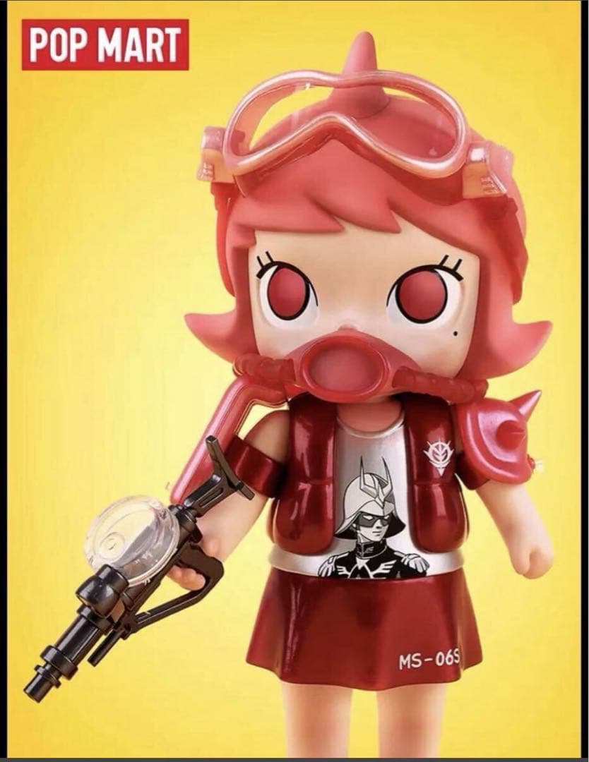 POPMART kennyswork GUNDAM ZAKUmollyフィギュア