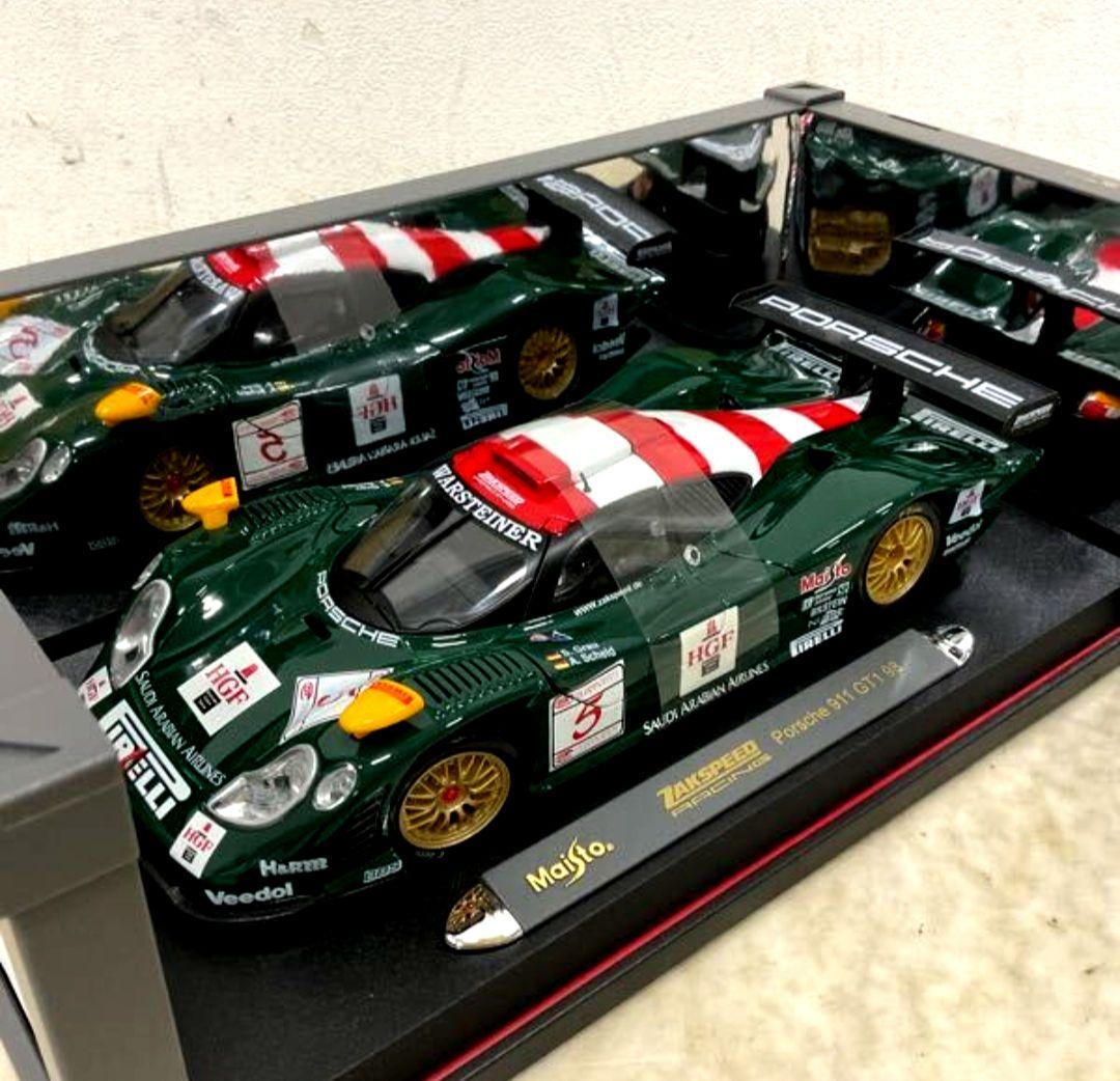 Maisto 1/18 ポルシェ 911 GT1 98　　8/14