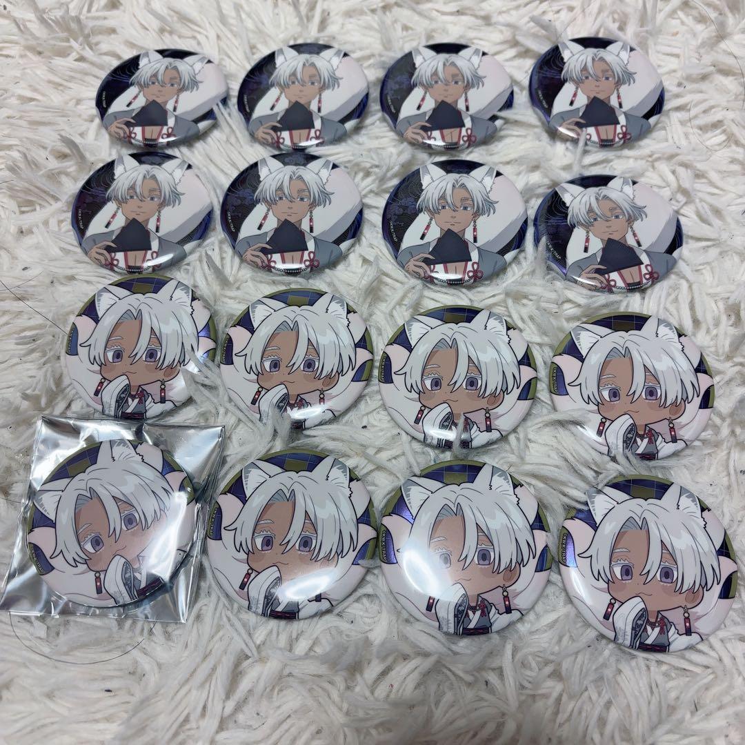 東京リベンジャーズ　アニメガソフマップ 百鬼夜行　メタリック缶バッジ　黒川イザナ