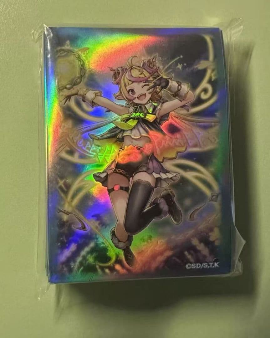 遊戯王【海外限定】エルフェンノーツ スリーブ 耀聖の月詩フォルトナ 新品未開封