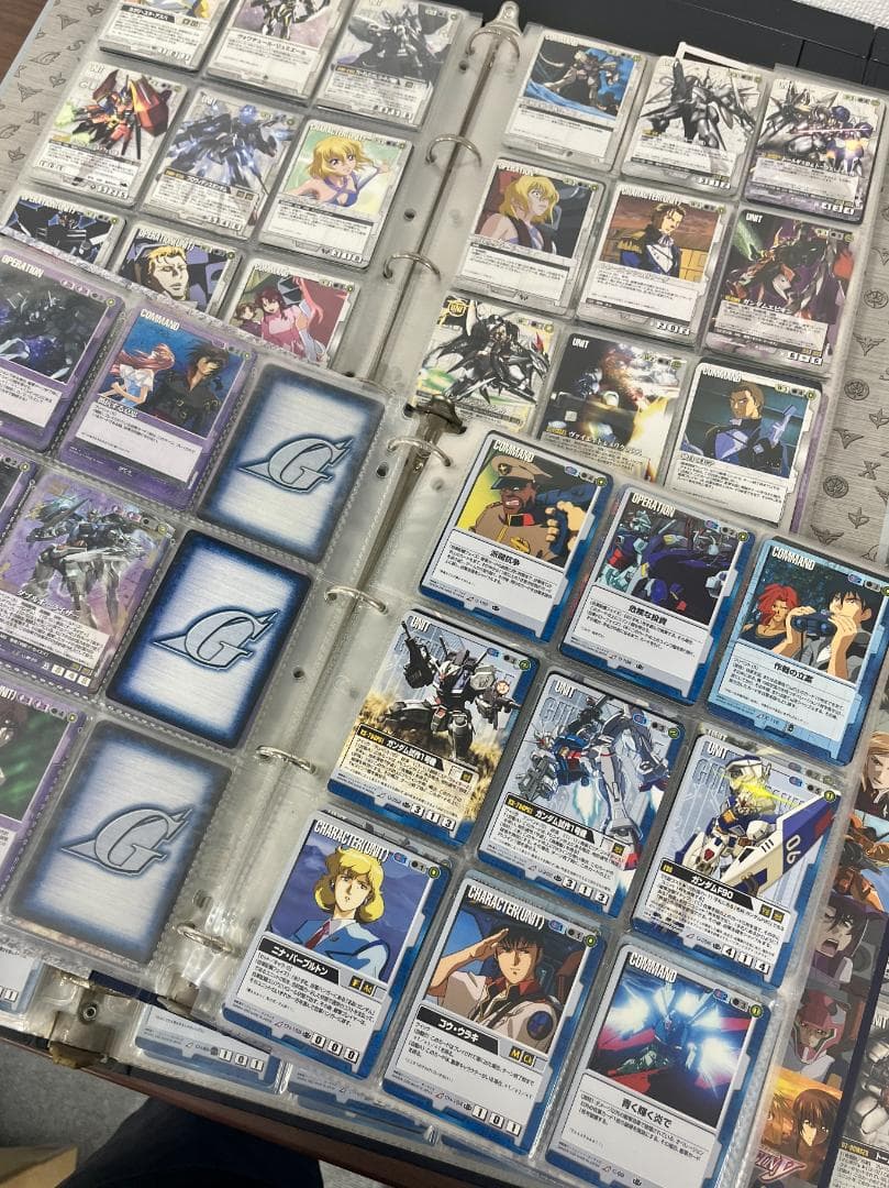 ゆ*り様 ガンダムウォー 大量セット まとめ バインダー 7冊 ID531099