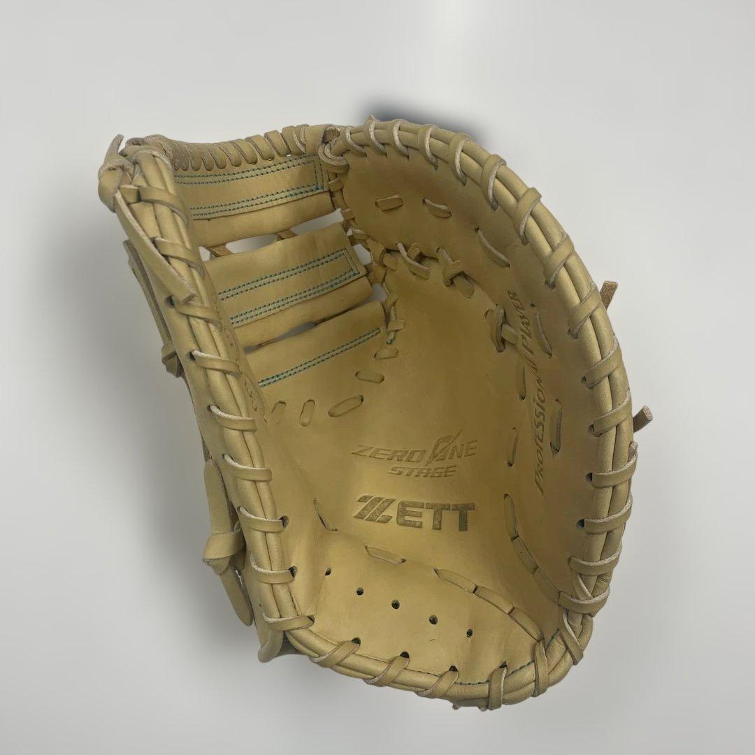 ピ*x様 新品 ゼット 少年軟式用ファーストミットミット(BJFB71513S)