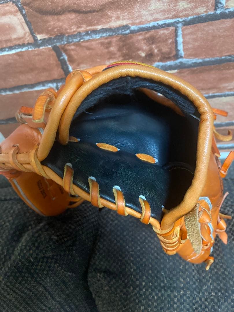 Nike Vapor 硬式グローブ オレンジ　内野手用