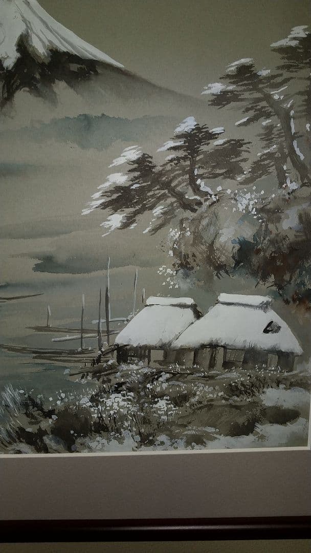 日本画水墨画⑮