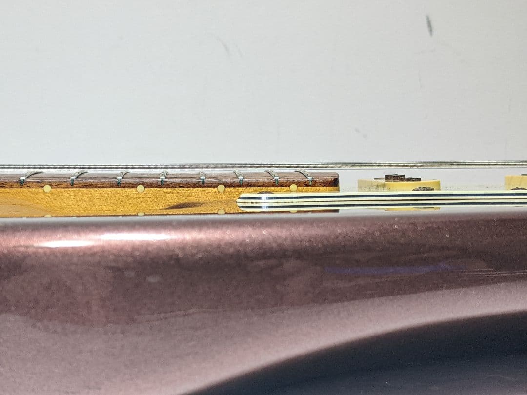 Fender Japan Burgundy Matching Head ストラト